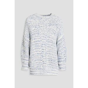 Joie Women’s XS Willey Pull On Sweater Marbled Blue and White Knit